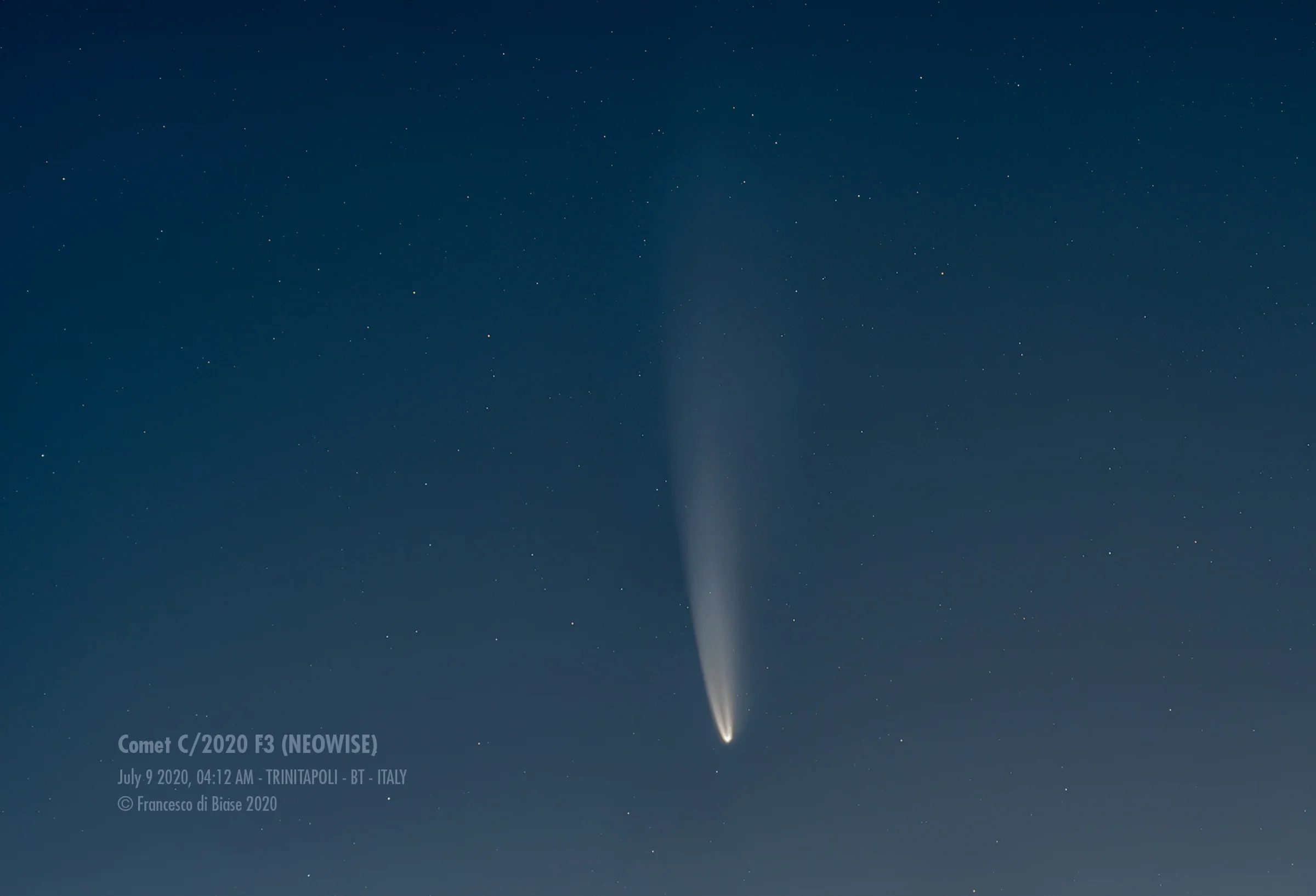 Comet C/2020 F3 NEOWISE