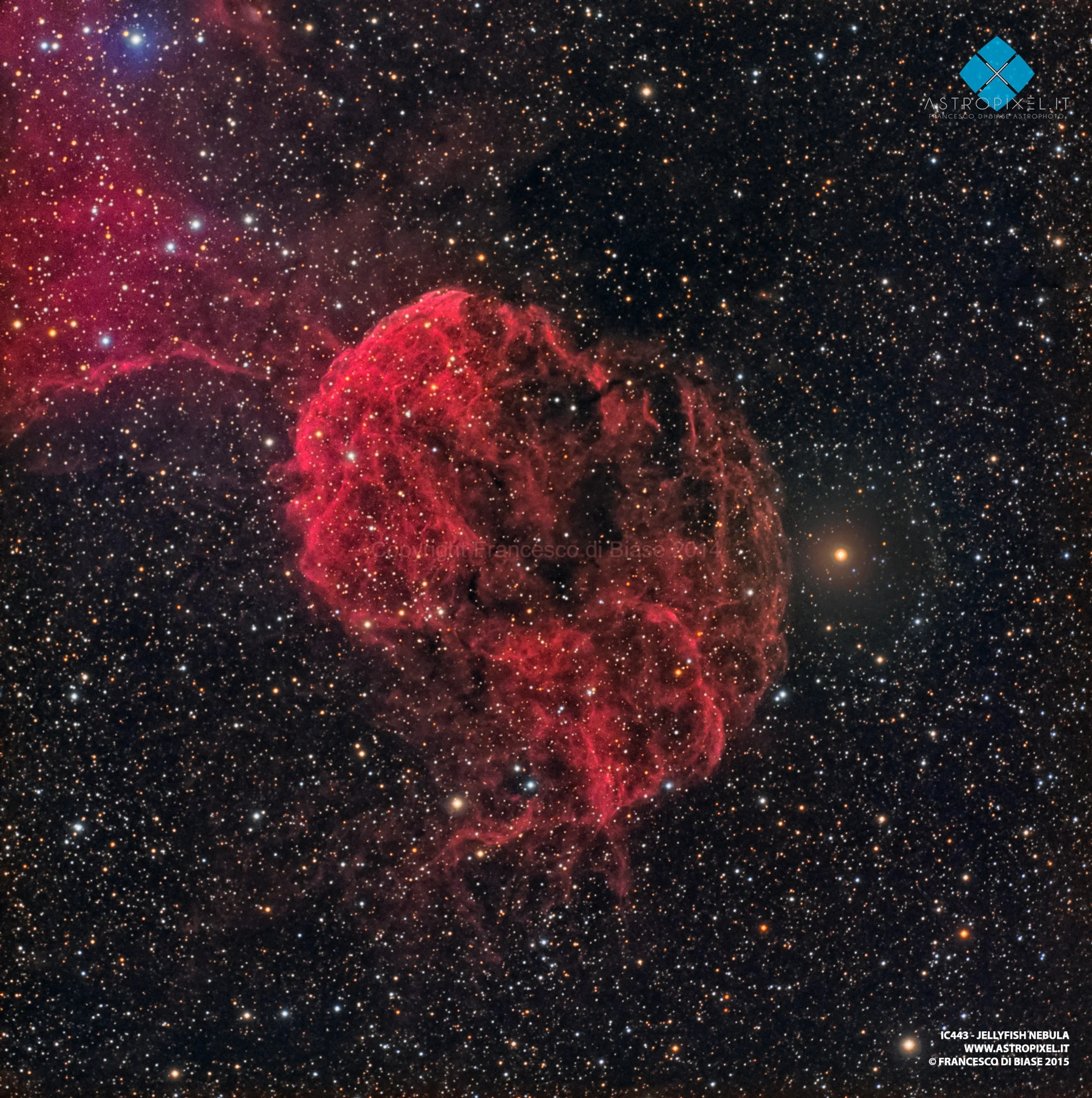 IC 443 Jellyfish Nebula