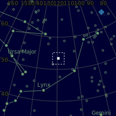 Sky map for Jones-Emberson 1 (PK 164+31.1)