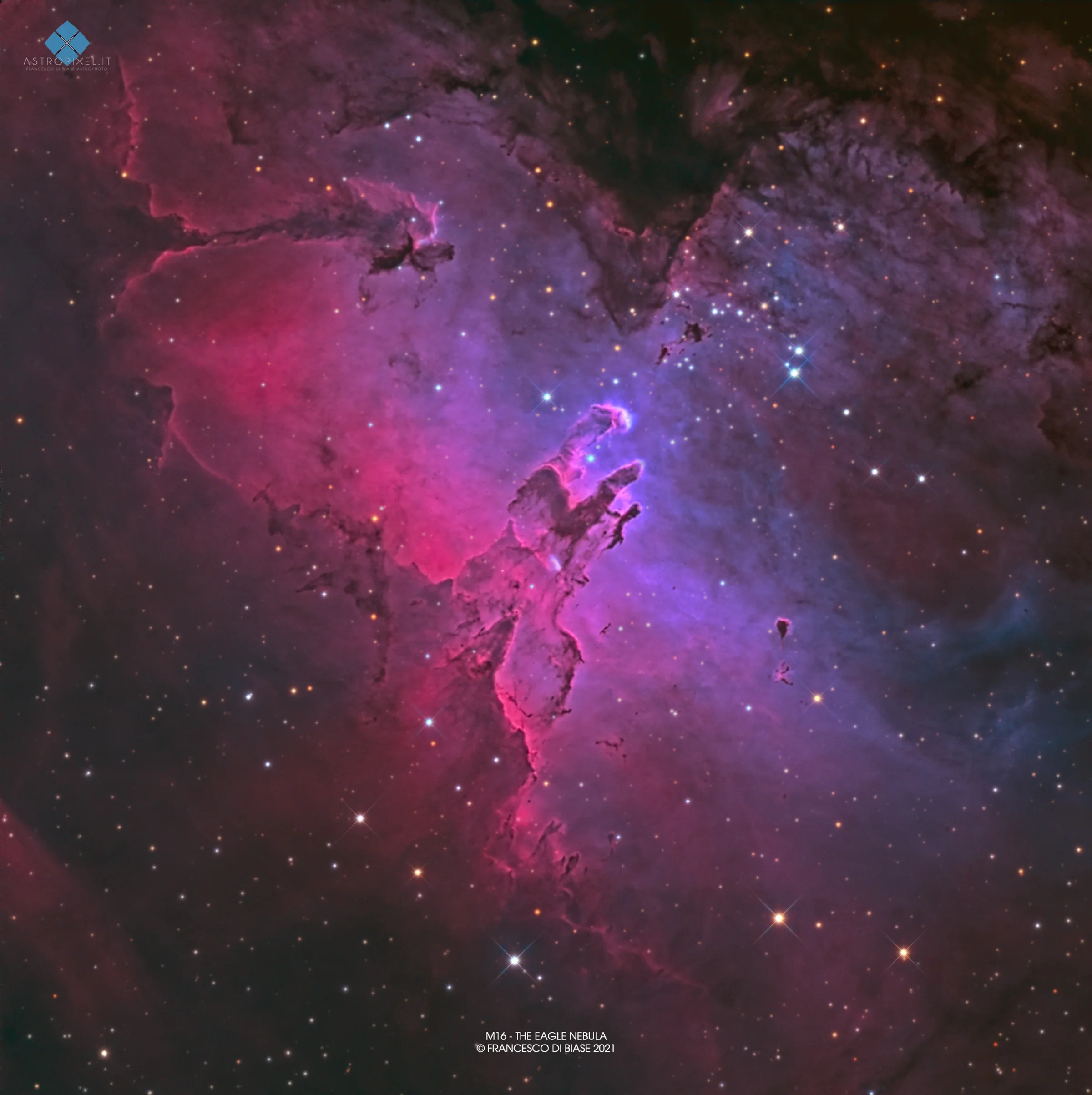 M16 The Eagle Nebula and Pillars of Creation