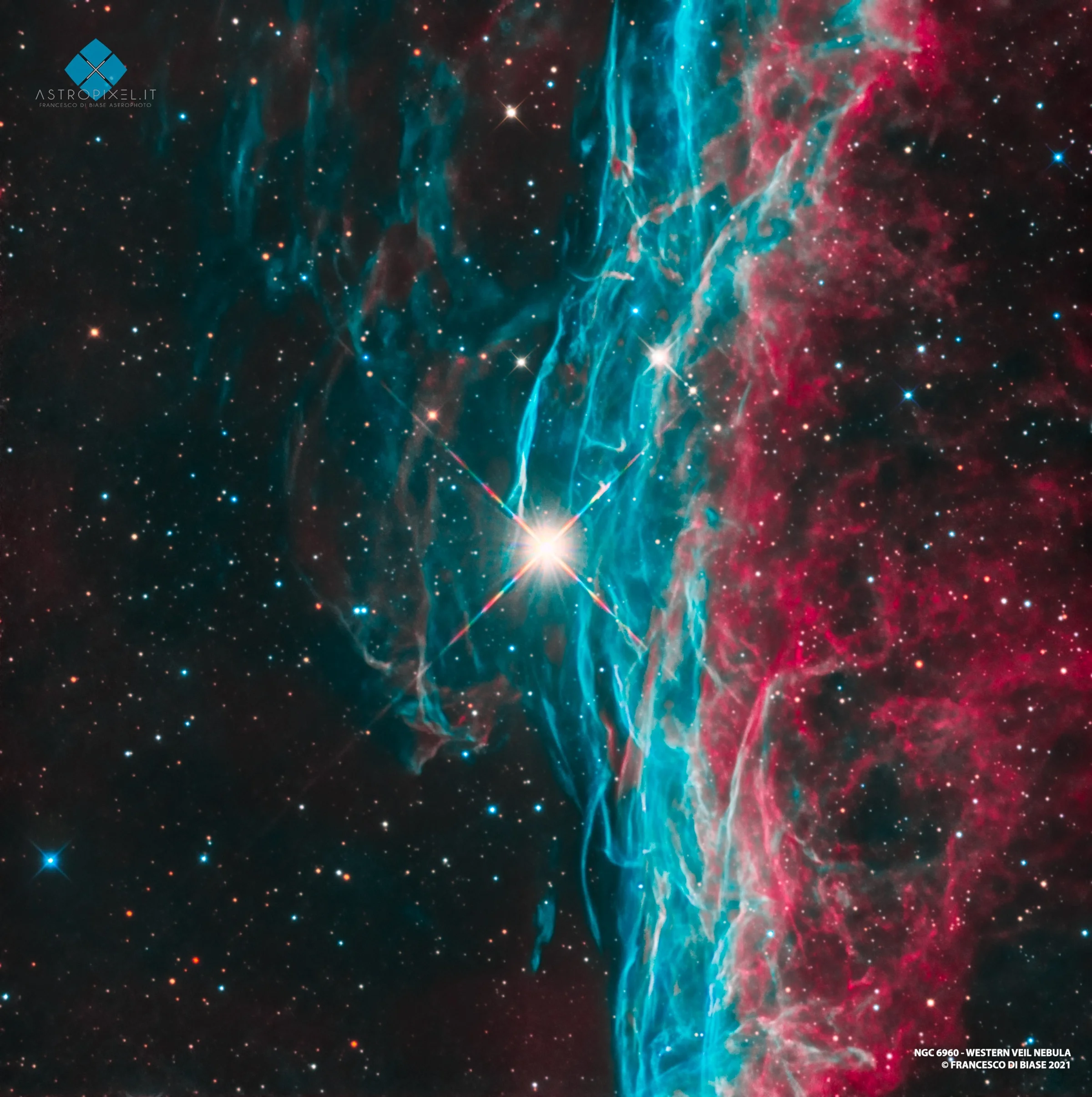 NGC 6960 - (Inside) Western Veil Nebula